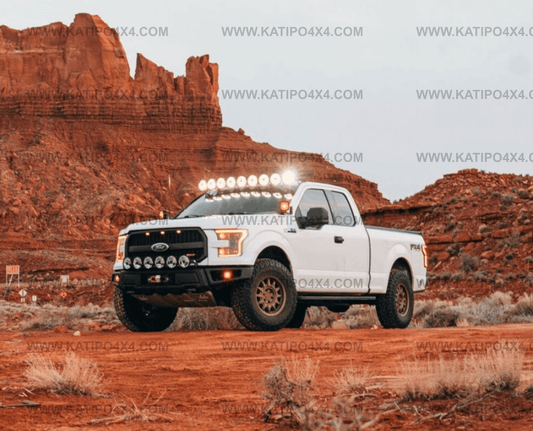 KC Hilites - Gravity® Titan® Overhead Light Bar for Ford F-150 & Raptor ( 2015-2026 )