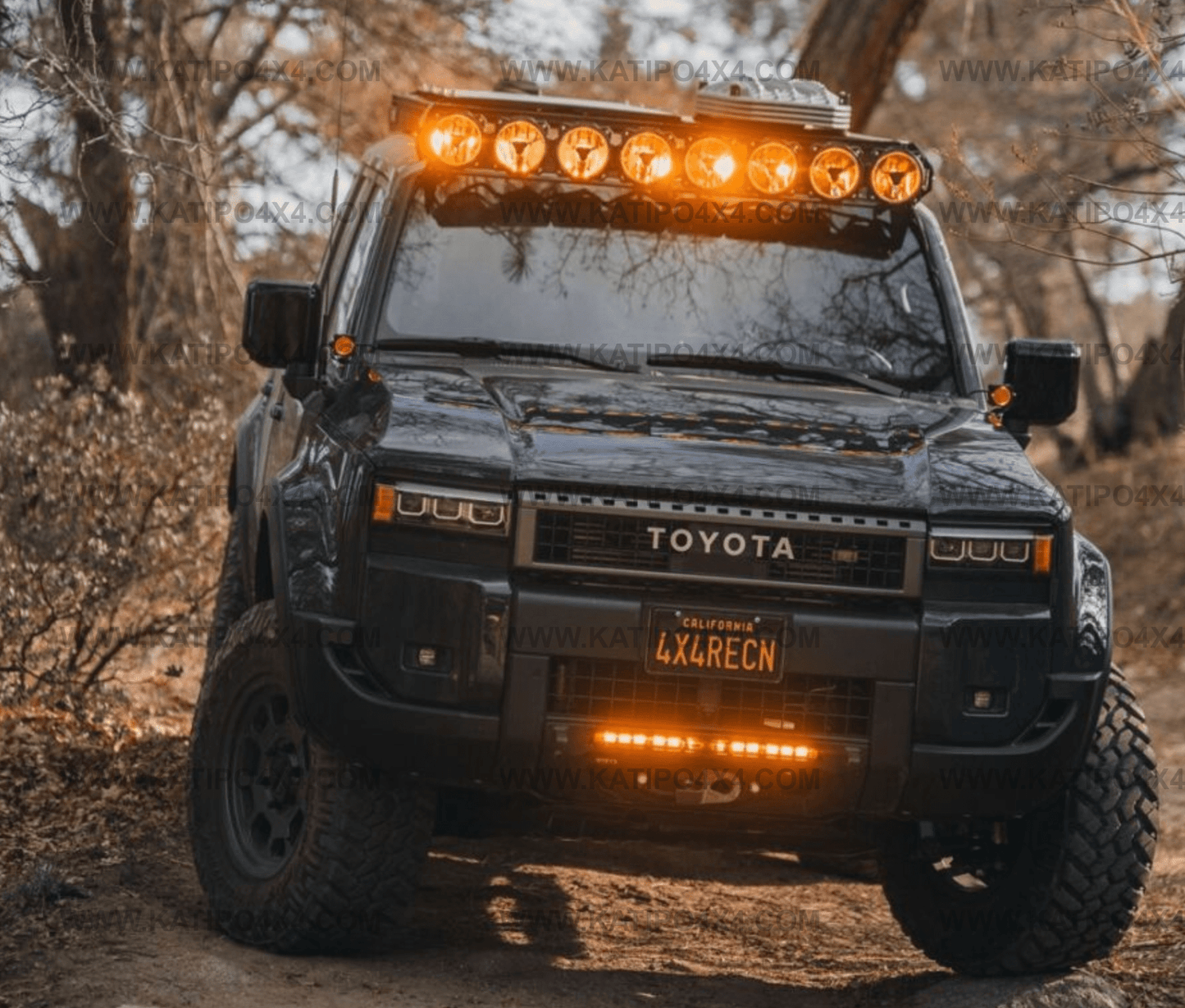 KC Platform One™ Roof Rack with 360° Lighting - Toyota Landcruiser (2024-2026+)
