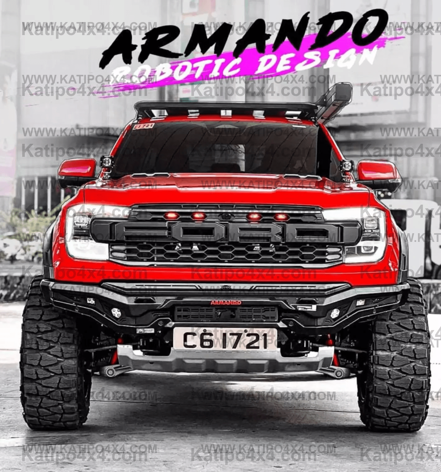 ARMANDO® - Prime Series Bull Bar – Ford Next Gen Ranger (2022+-Current)