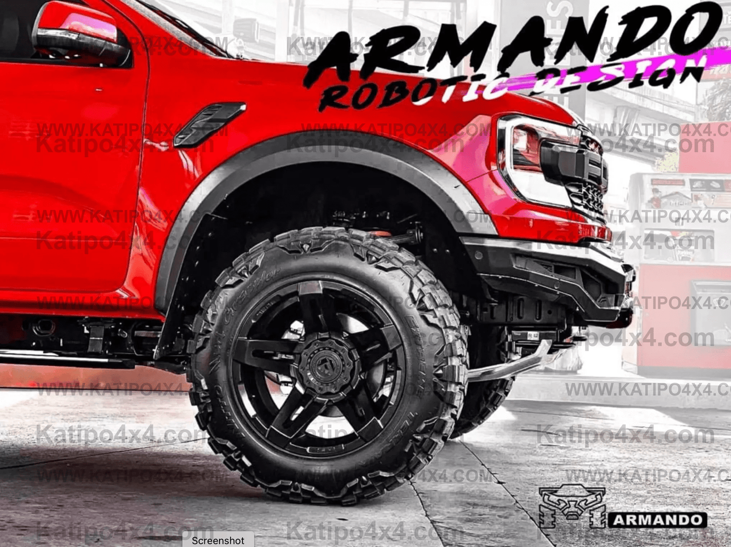 ARMANDO® - Prime Series Bull Bar – Ford Next Gen Ranger (2022+-Current)