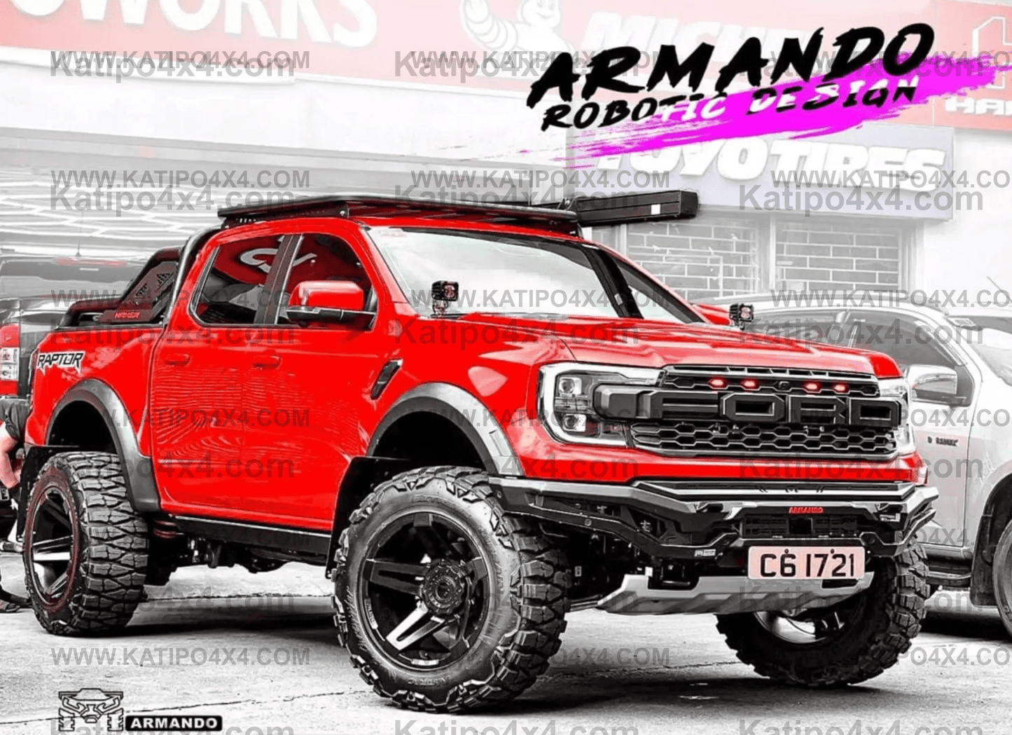 ARMANDO® - Prime Series Bull Bar – Ford Next Gen Ranger (2022+-Current)