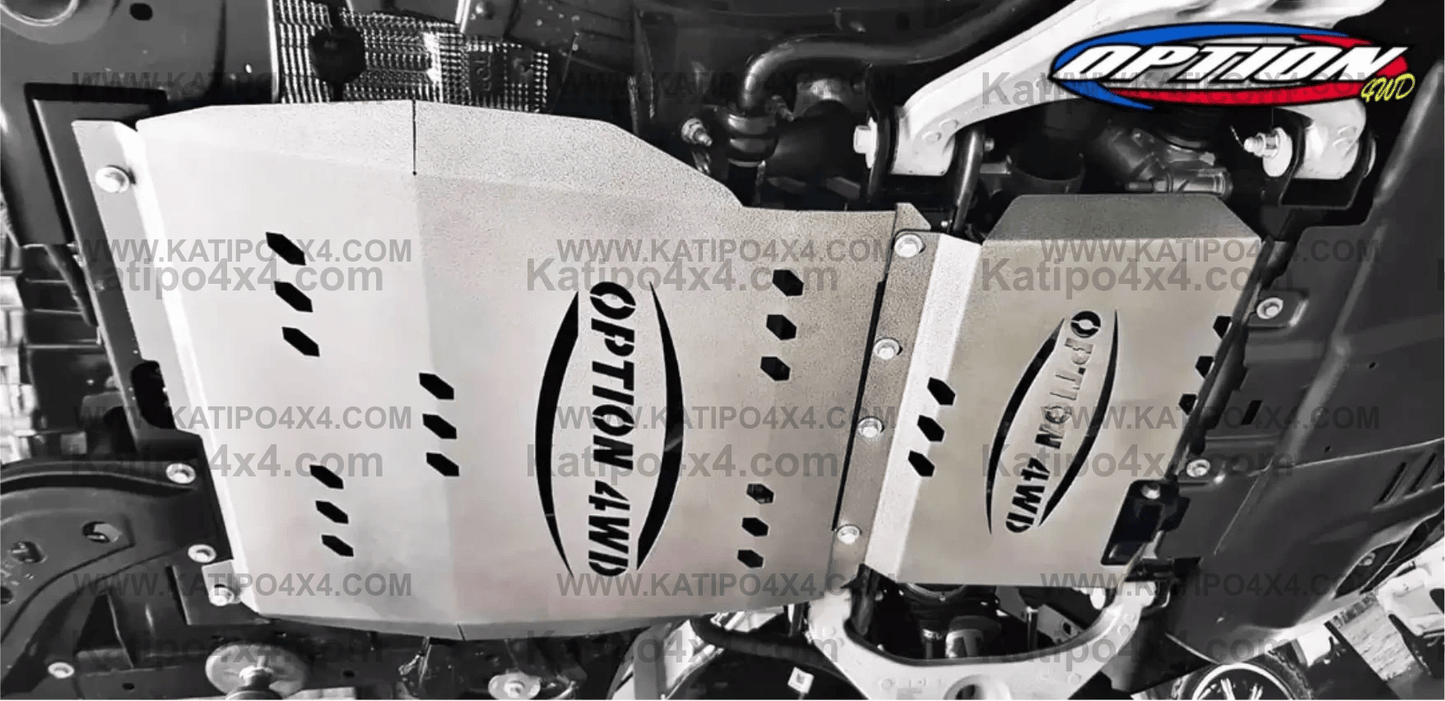 TOYOTA FORTUNER 3pc UNDERBODY PROTECTION PLATES ( 2015-2024+)