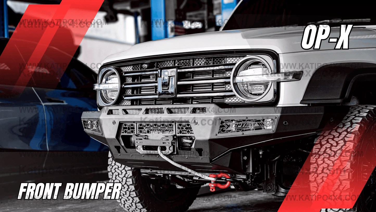 OPTION4WD - FRONT BUMPER OP-X - TANK 300