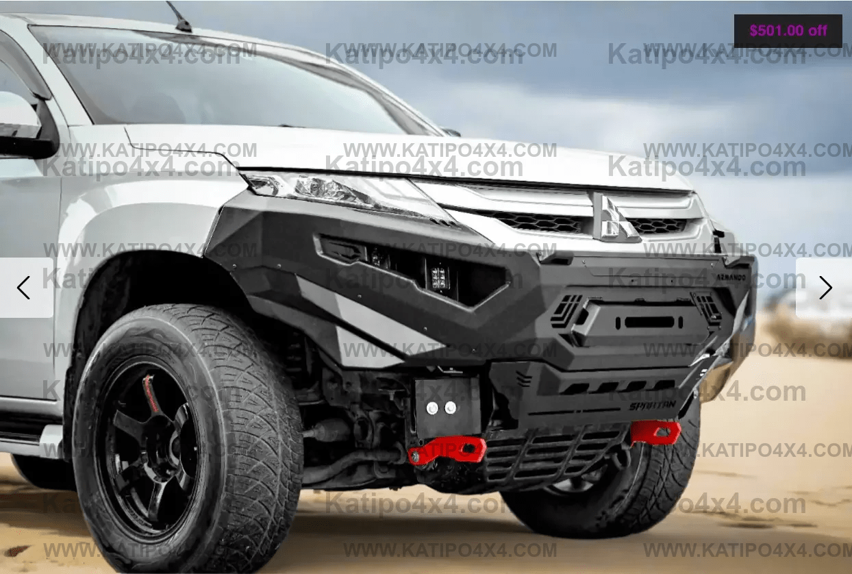 ARMANDO® - Spartan Bull Bar to Suit Mitsubishi Triton MR 2019 - 2023