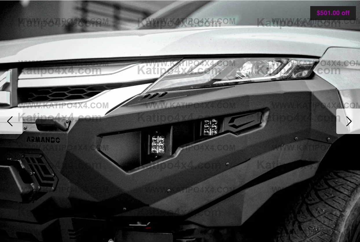 ARMANDO® - Spartan Bull Bar to Suit Mitsubishi Triton MR 2019 - 2023