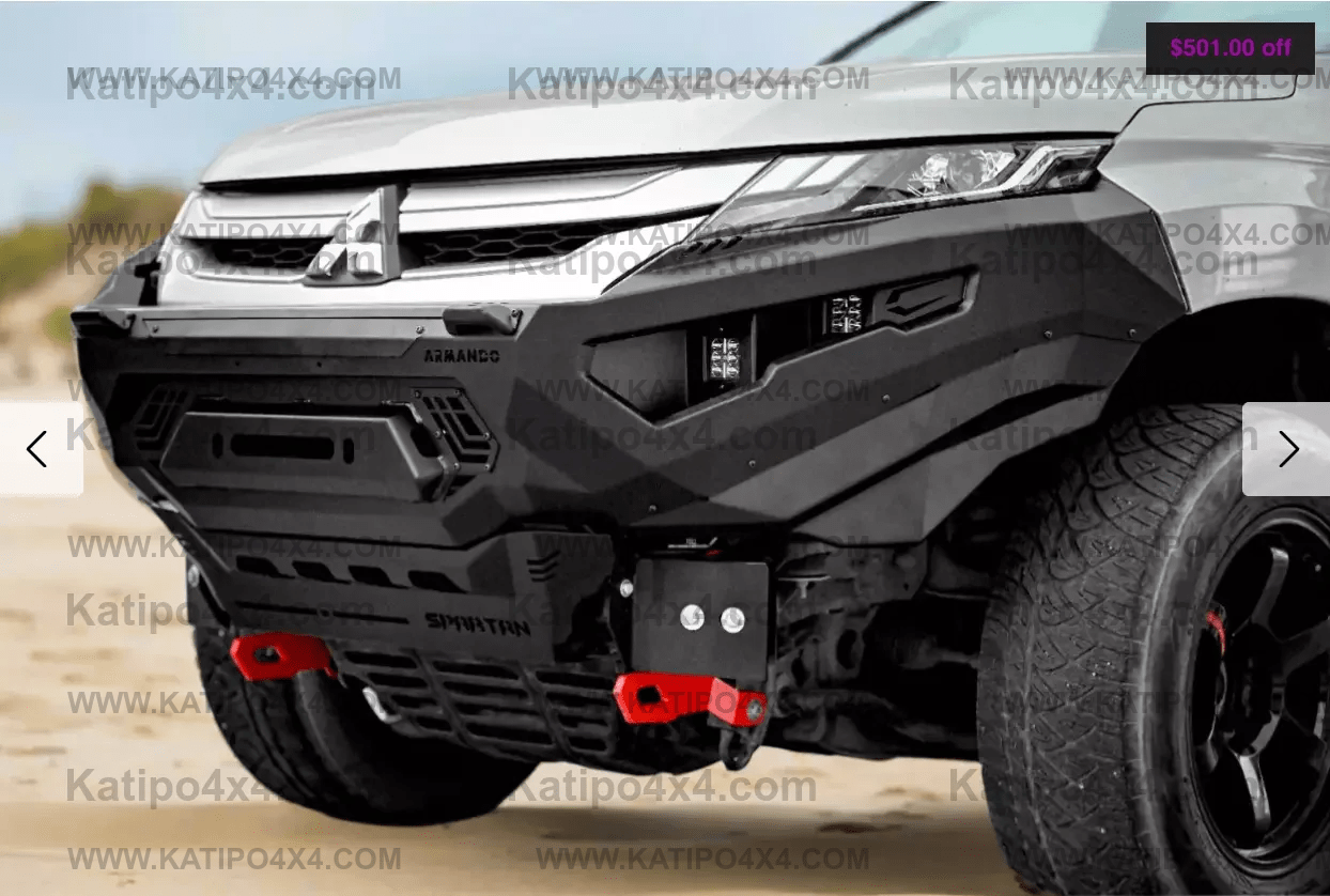 ARMANDO® - Spartan Bull Bar to Suit Mitsubishi Triton MR 2019 - 2023