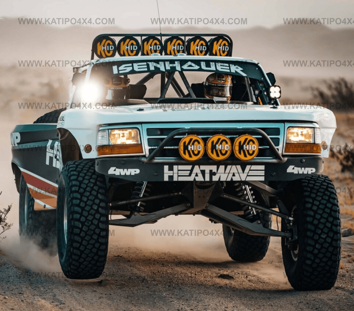 KC FLEX ERA® 4 Master Kit - 80W Combo Beam - Designed for Baja Racing