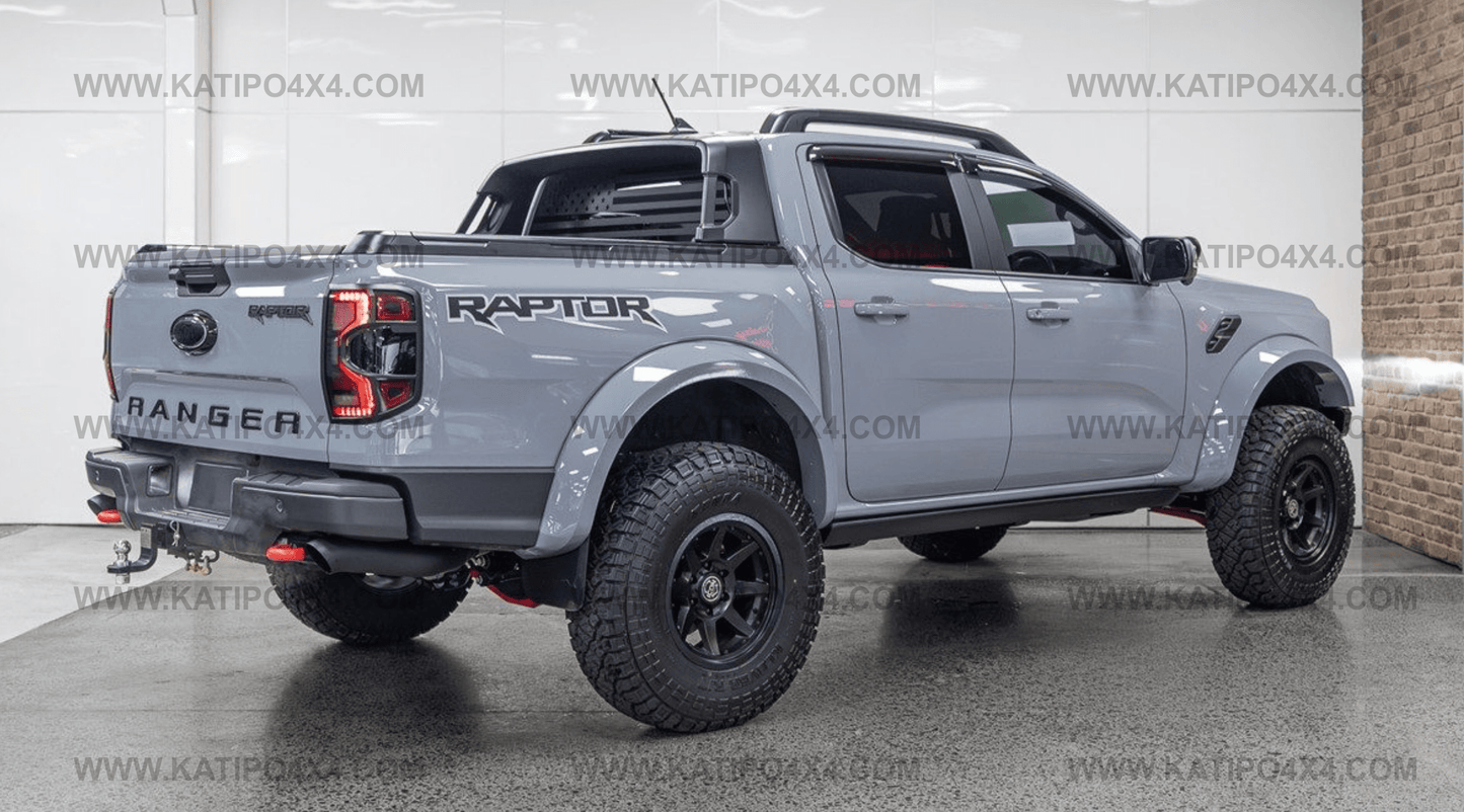 +50mm NEXT-GEN RANGER RAPTOR - WIDE BODY Wheel Arch FLARES ( CLIP ON STYLE )  FREE WORLDWIDE SHIPPING