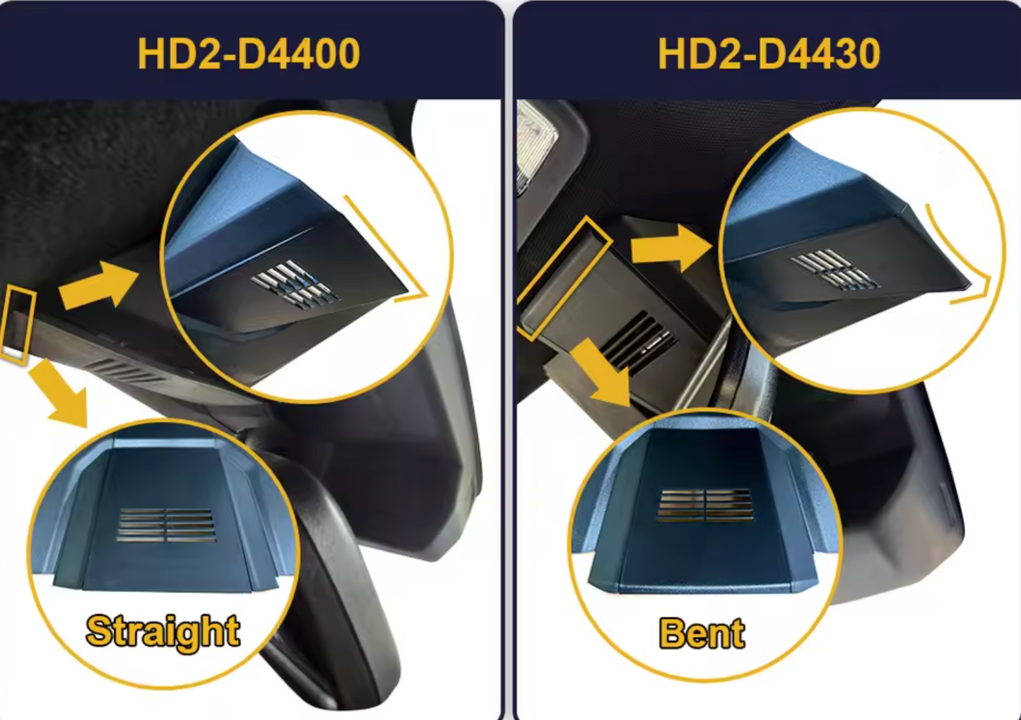 4K Dashcam for Ford Ranger, Everest & Raptor 2022+ ( Plug & Play Perfect fit ) Front & Rear Cam Option