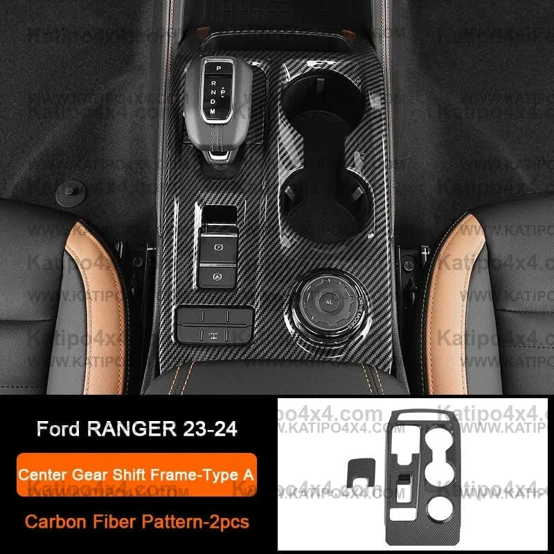 Carbon Fiber Interior Overlay ,For Next-Gen 2022+ Ranger, Raptor & Everest