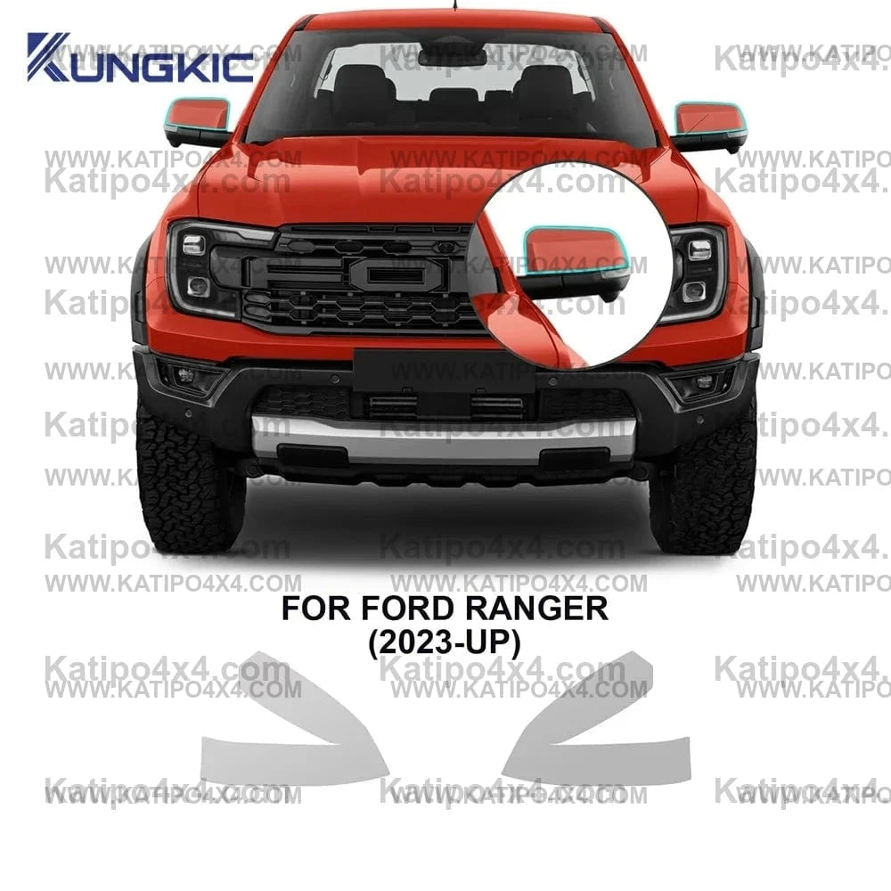 Car Pre-cut Paint Protection Film For Ford Ranger, Platinum, Wildtrak, Raptor, XL 2022+ . Self-Healing PPF  Anti-Scratch