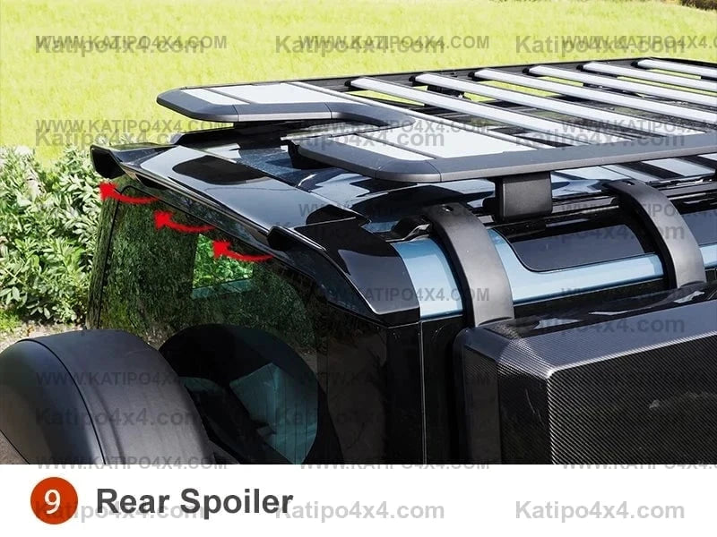 FORD RANGER & RAPTOR REAR SPOILER WING 2012-2025+  NEXT-GEN & PX