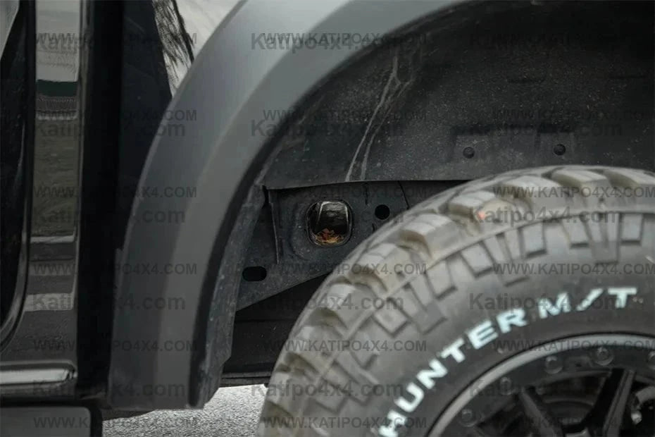 2pcs Rear axle rubber protective cover For NEXT-GEN Ford Ranger T9 2022- 2024+ Rear frame beam sealing Sandproof cover chassis Accessories