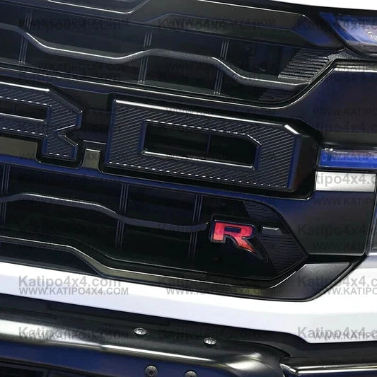3D RAPTOR R LOGO - Front Grill R Emblem Badge