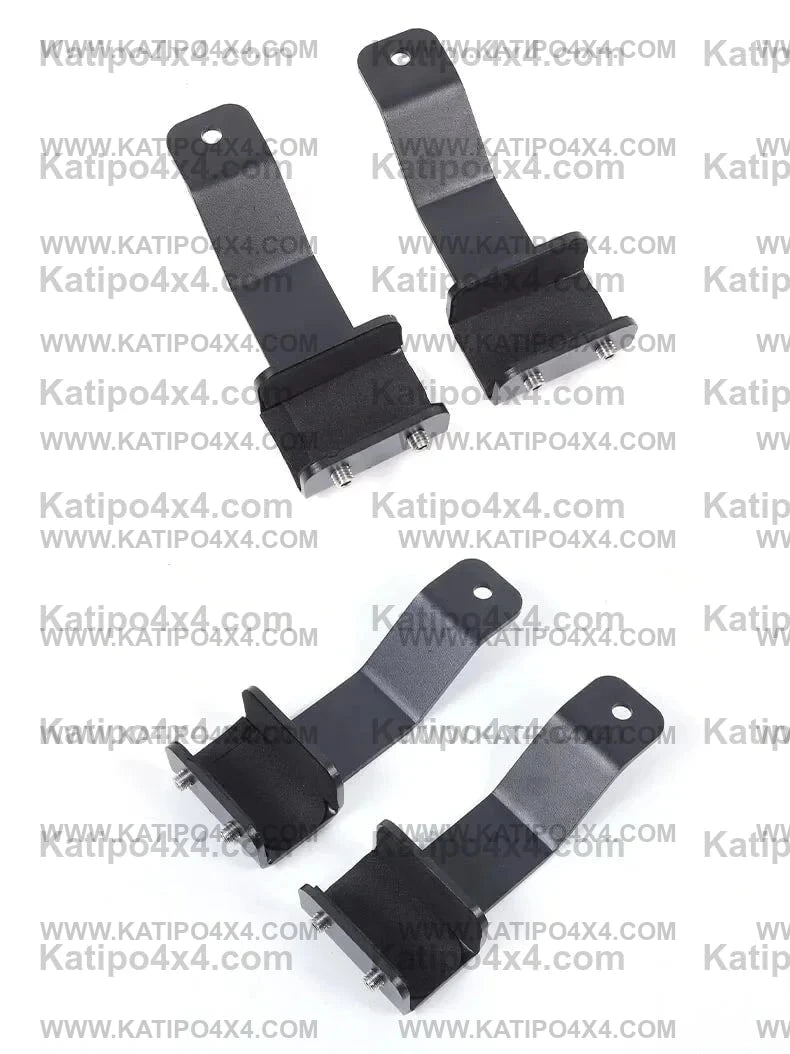 NEXT-GEN FORD RANGER 2022+  Led Light Bar Brackets to mount onto the bumper & for Ditch Lights on the bonnet