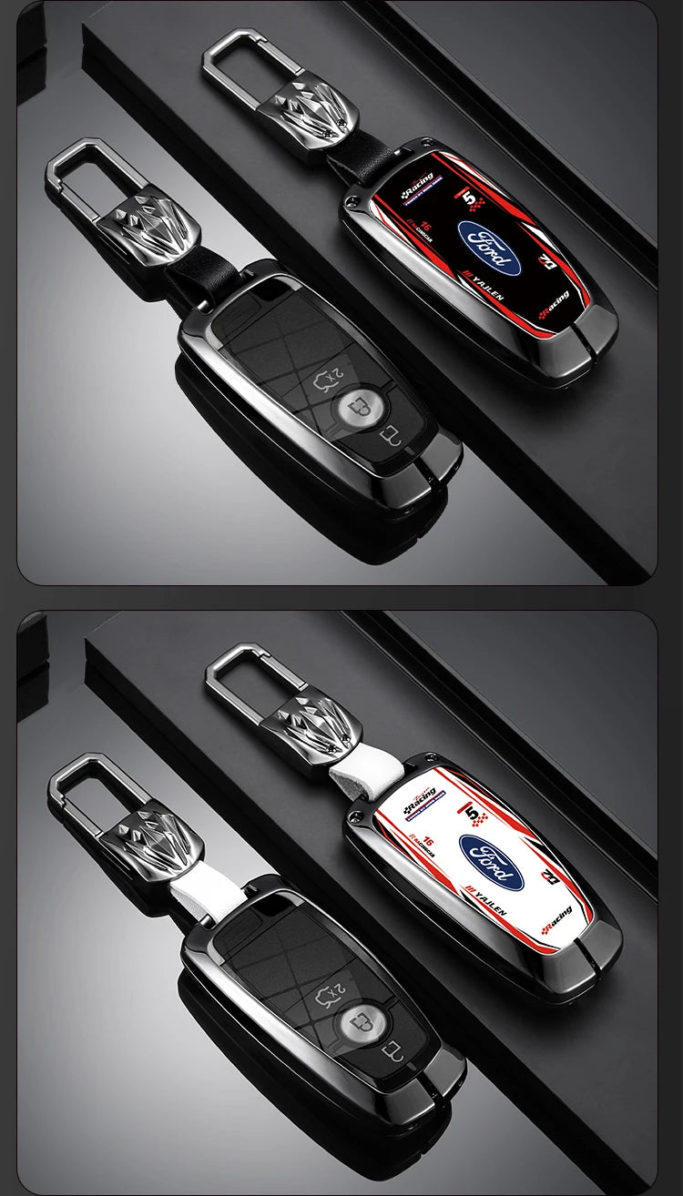 FORD RANGER, RAPTOR & EVEREST:  Racing Style Design Key fob case ( FREE WORLDWIDE SHIPPING )