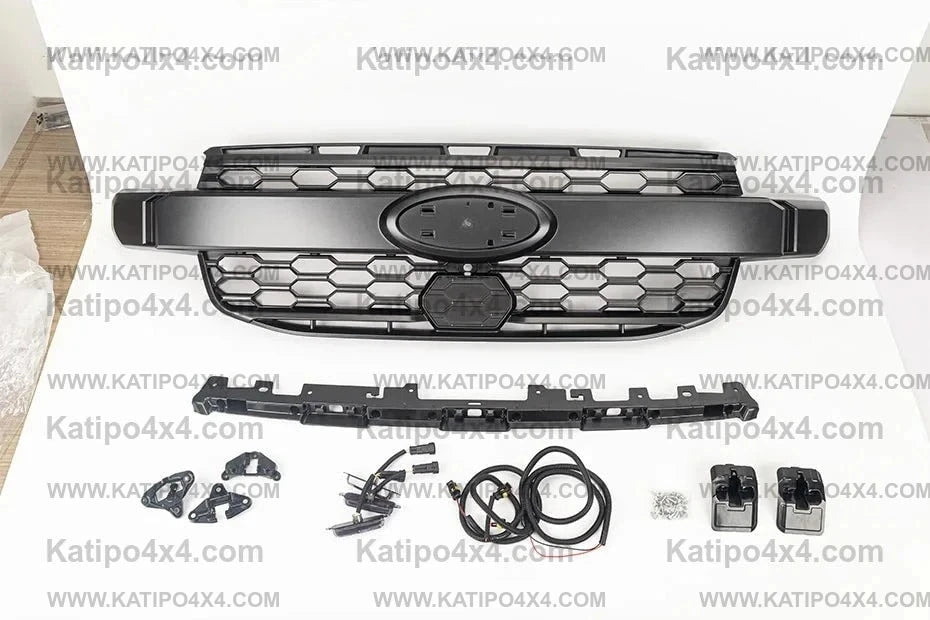 2022+ FORD RANGER GRILL ,  RAPTOR STYLE WITH AMBER LIGHTS TO SUIT  XL XLT & WILDTRACK