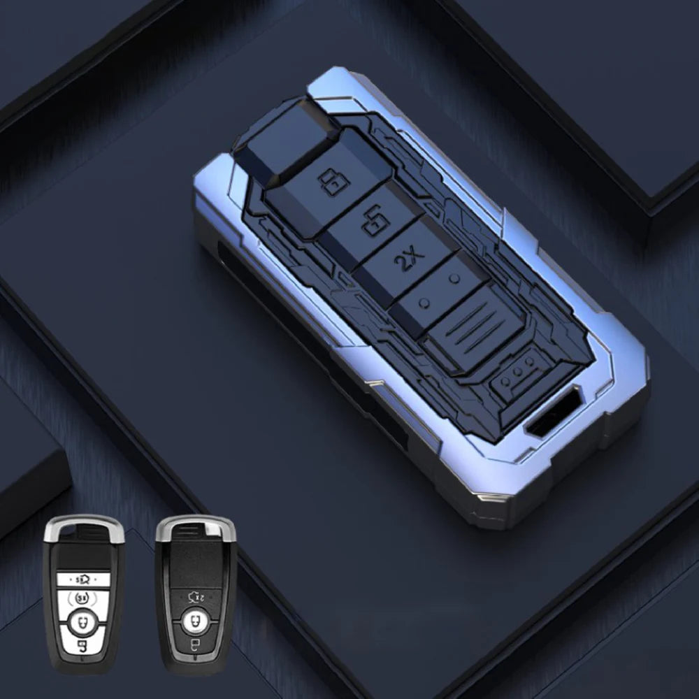 MAXIMUM STRENGTH : Zinc Alloy Car Key Case for FORD: RANGER, RAPTOR & EVEREST