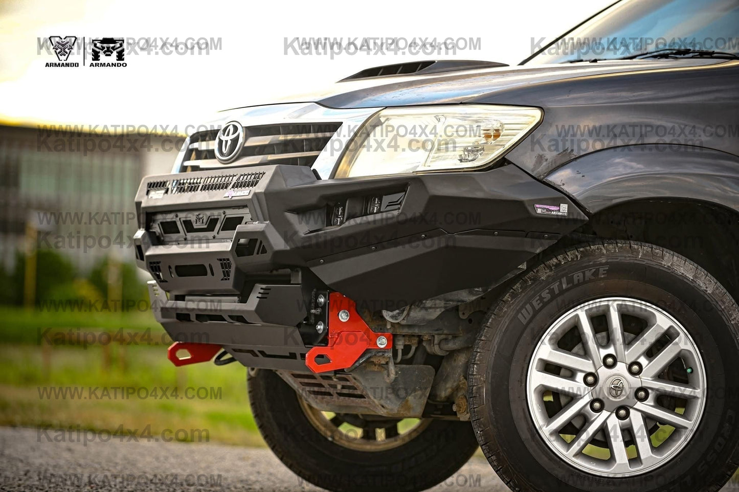 ARMANDO® Spartan Series Bull Bar to suit Toyota Hilux  2004-2015