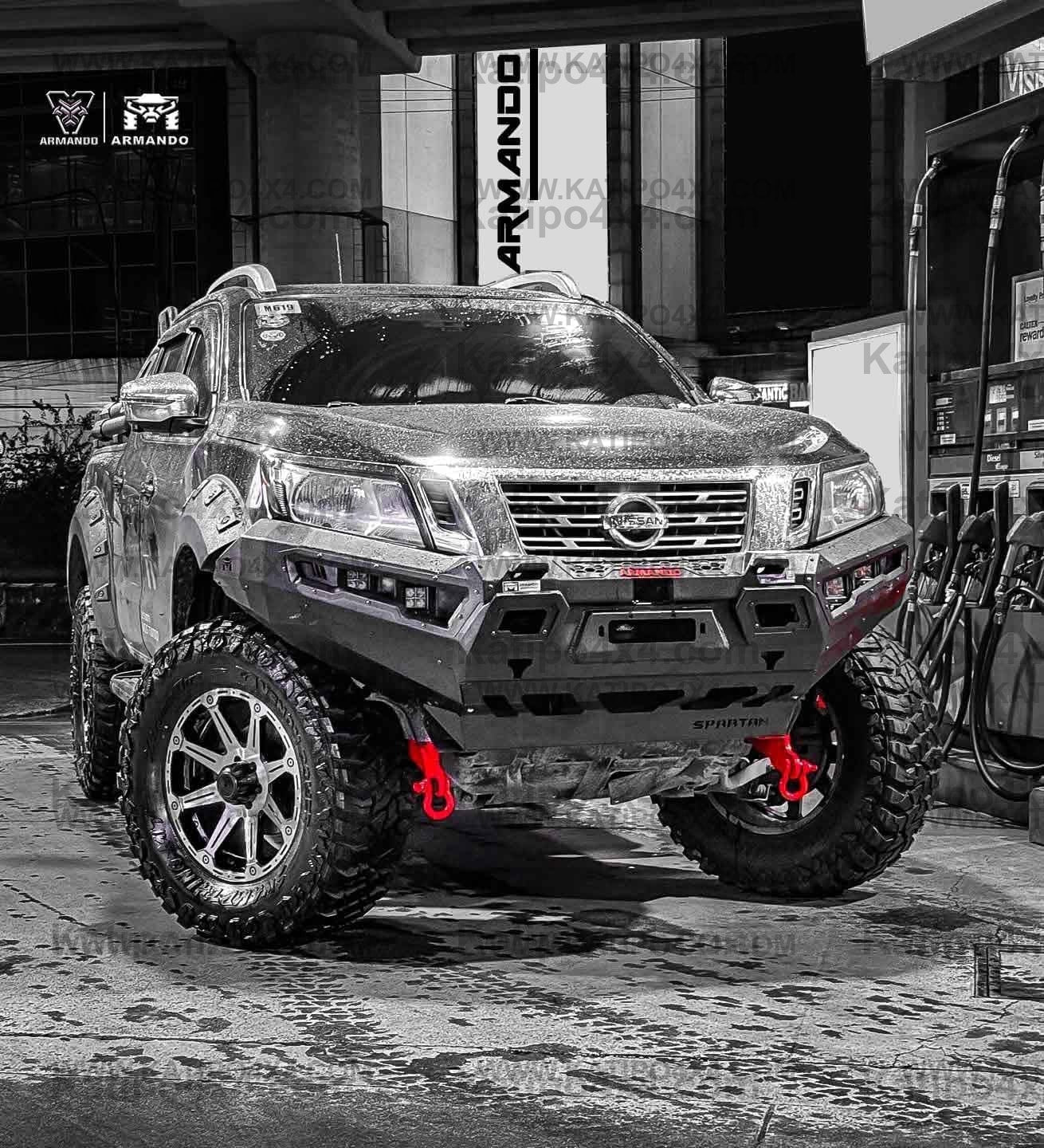 ARMANDO® - Spartan Bull Bar to Suit Nissan Navara NP300 2015-2020 V.1