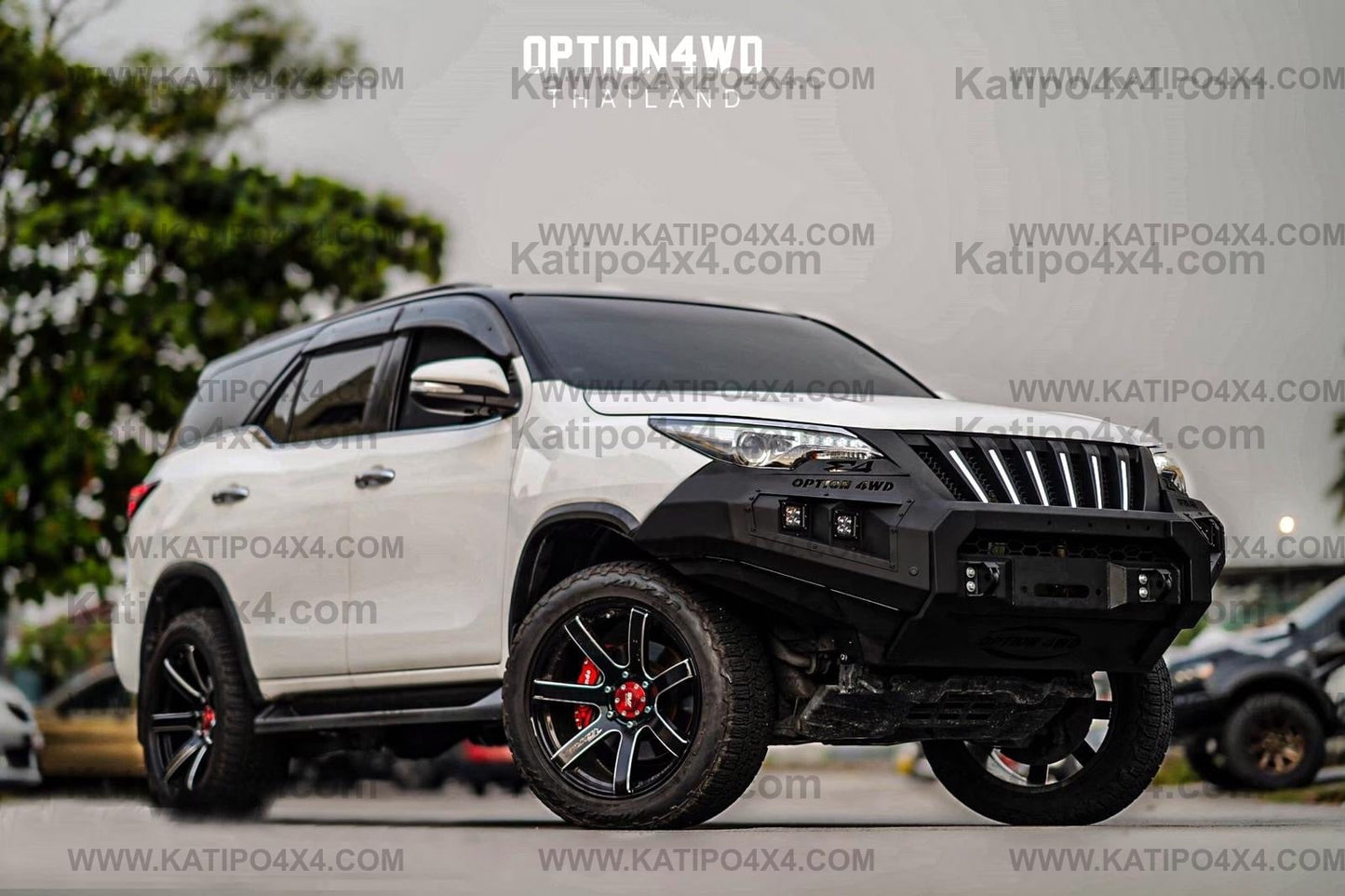 TOYOTA FORTUNER V.1 FRONT BAR ( 2015-2020 )