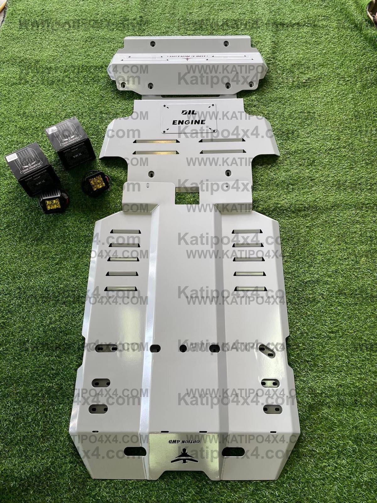 TOYOTA FORTUNER 3pc UNDERBODY PROTECTION PLATES ( 2015-2024+)