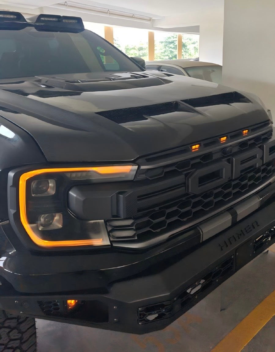 NEXT-GEN RANGER, RAPTOR & EVEREST - AFTERMARKET BONNETS  ( WORLDWIDE SHIPPING ) (Copy)