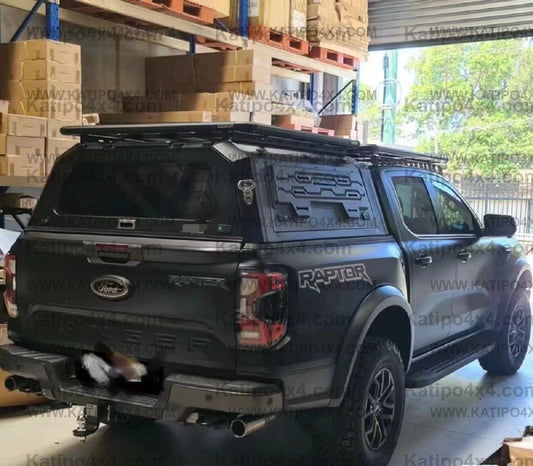 NEXT-GEN 2022+ FORD RANGER & RAPTOR  Aluminium Canopy ( FREE WORLD WIDE SHIPPING )