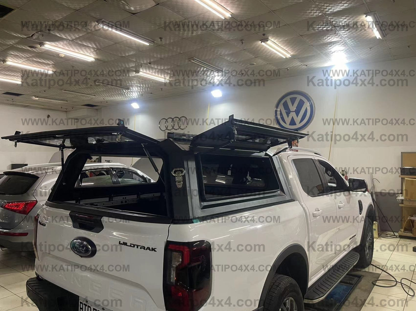 NEXT-GEN 2022+ FORD RANGER & RAPTOR  Aluminium Canopy ( FREE WORLD WIDE SHIPPING )