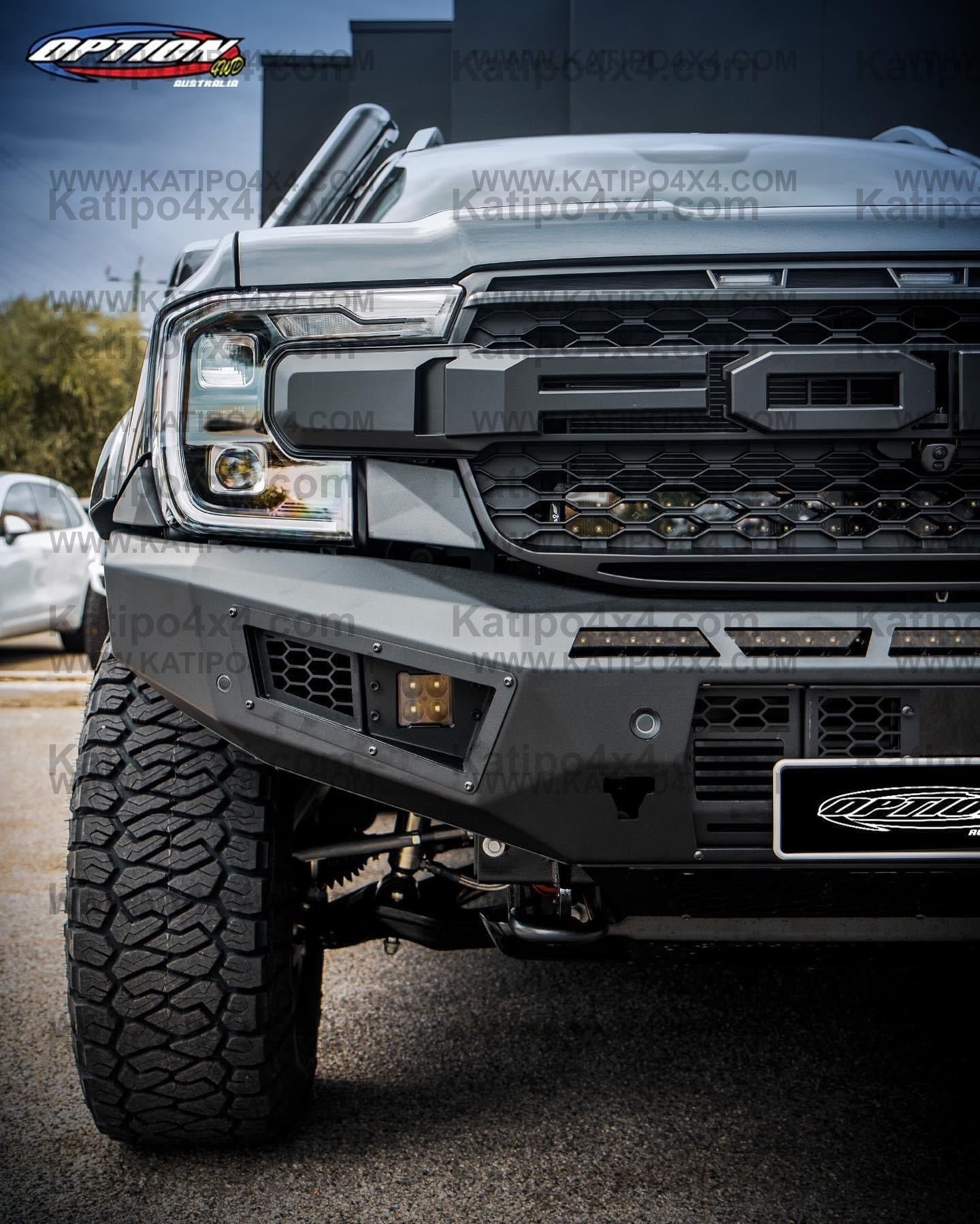 NEXT-GEN 2022+ OP-V1 FRONT WINCH BAR  - FORD RANGER & EVEREST ( IN STOCK NOW )