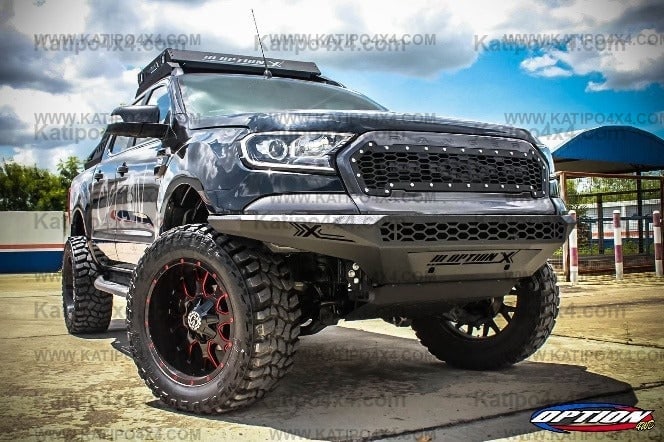 OPTION4WD - OPTION-X FRONT BULL BAR, FORD RANGER & EVEREST ( 2012-2022 ) FREE WORLDWIDE SHIPPING