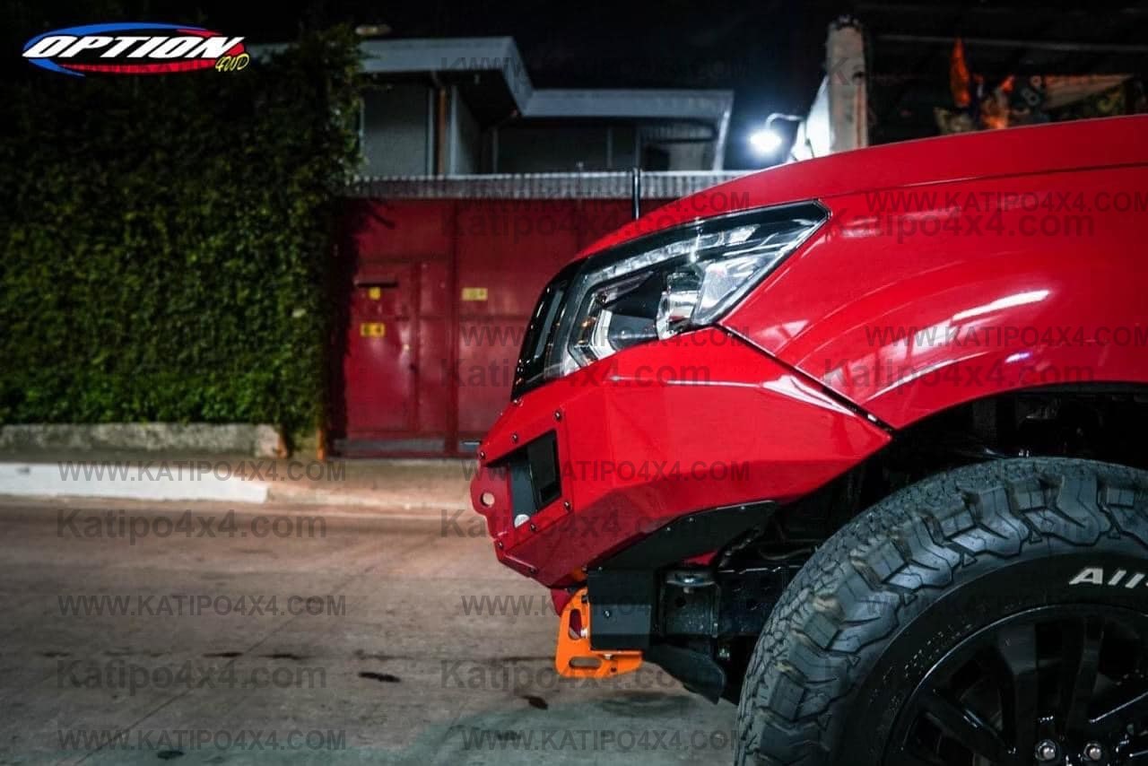 OPTION4WD - V.1 FRONT WINCH BAR - NISSAN NAVARA (2015-2019 )
