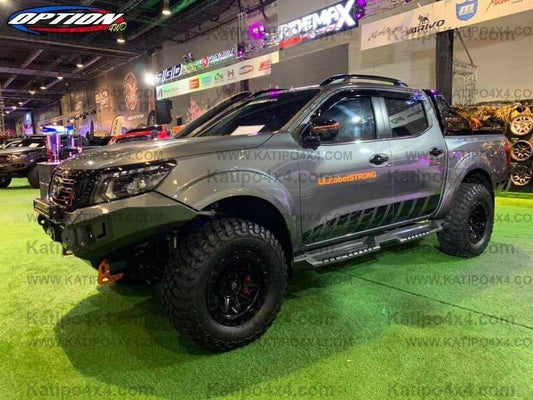 OPTION4WD - NISSAN NP300 V.2 SIDE STEPS ( 2015-2023 )
