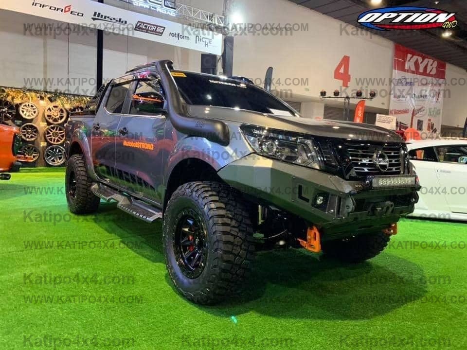 OPTION4WD - NISSAN NP300 V.2 SIDE STEPS ( 2015-2023 )