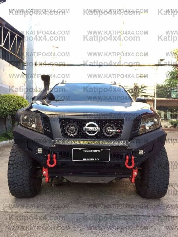 OPTION4WD - V.1 FRONT WINCH BAR - NISSAN NAVARA (2015-2019 )