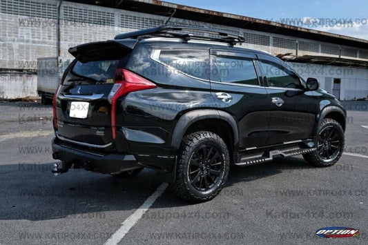 OPTION4WD - Mitsubishi Pajero V.2 SIDE STEPS 2015-2020