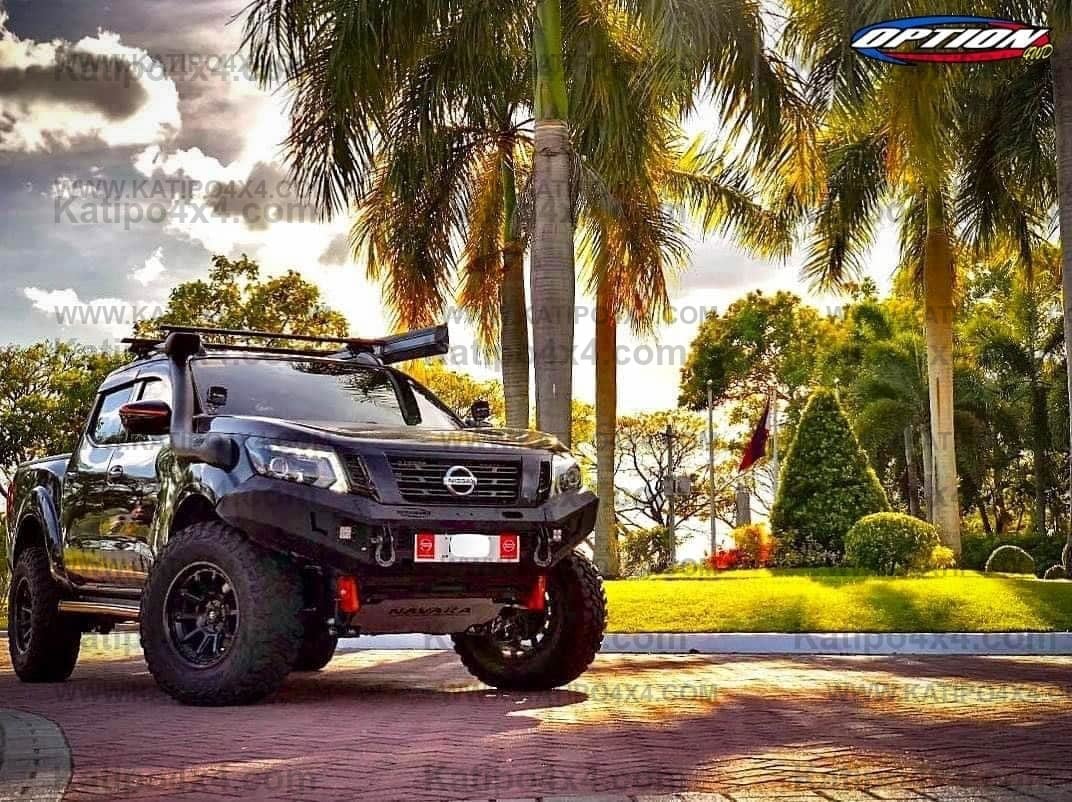 OPTION4WD - V.1 FRONT WINCH BAR - NISSAN NAVARA (2015-2019 )
