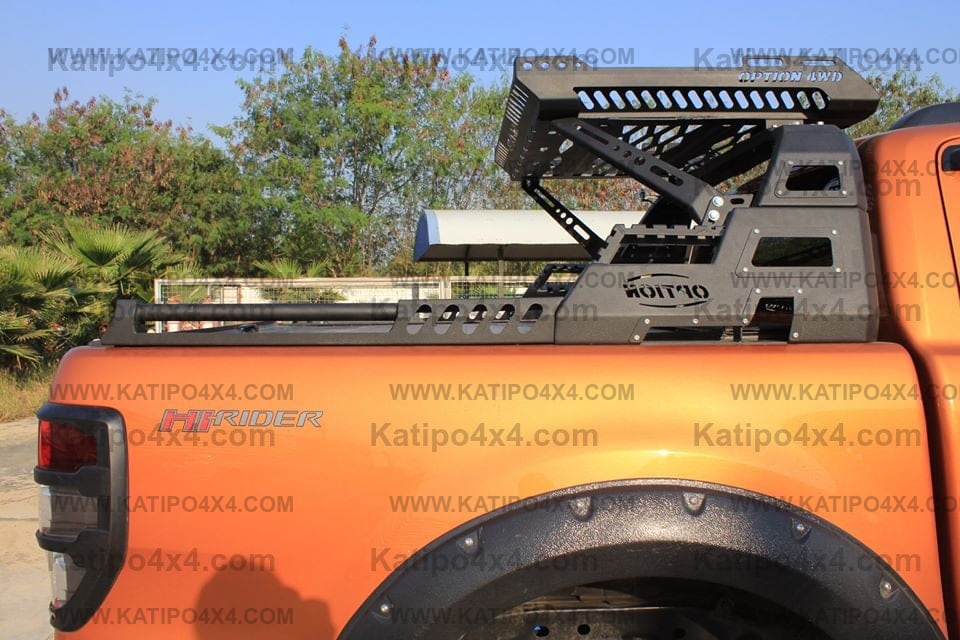 OPTION4WD - V.1 SPORT BAR & RACK ( UNIVERSAL ) Suitable to fit onto a HARD-LID