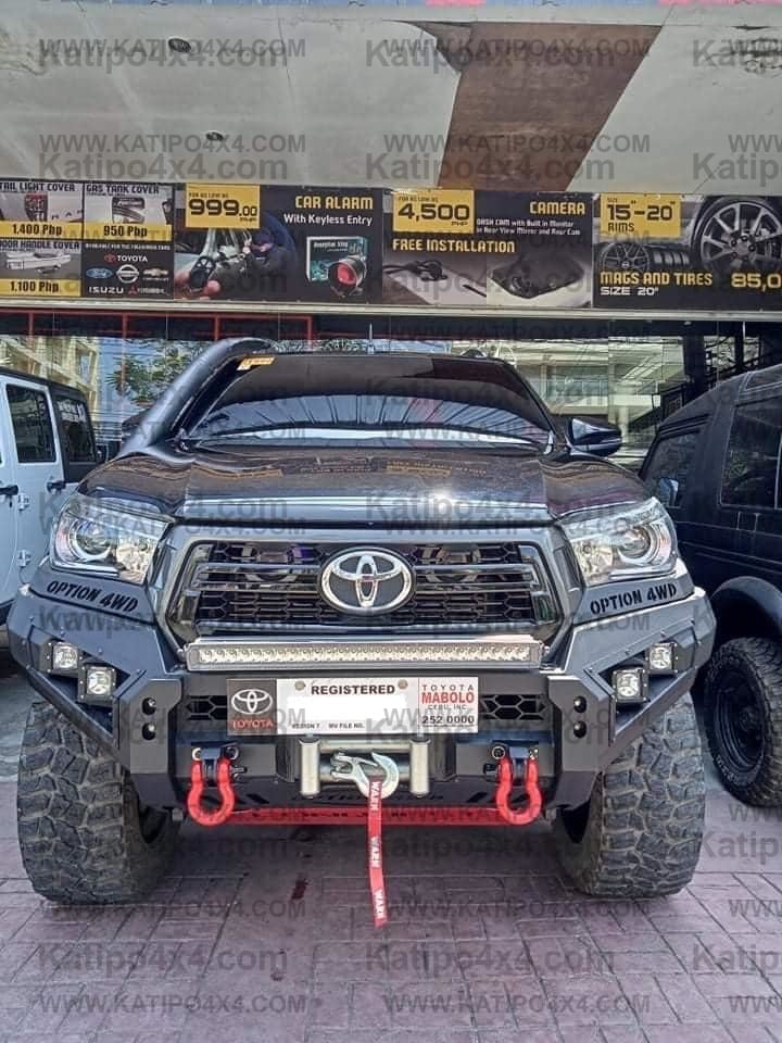 OPTION4WD - TOYOTA HILUX N80 V.1 FRONT BAR 2015-2025+