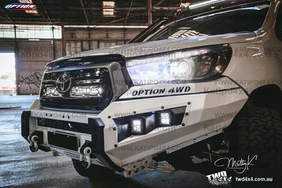 OPTION4WD - TOYOTA HILUX N80 V.1 FRONT BAR 2015-2025+