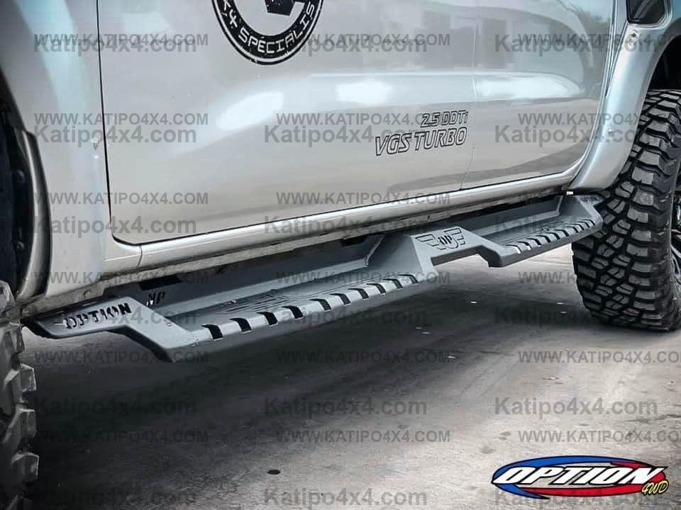 OPTION4WD - NISSAN NP300 V.2 SIDE STEPS ( 2015-2023 )