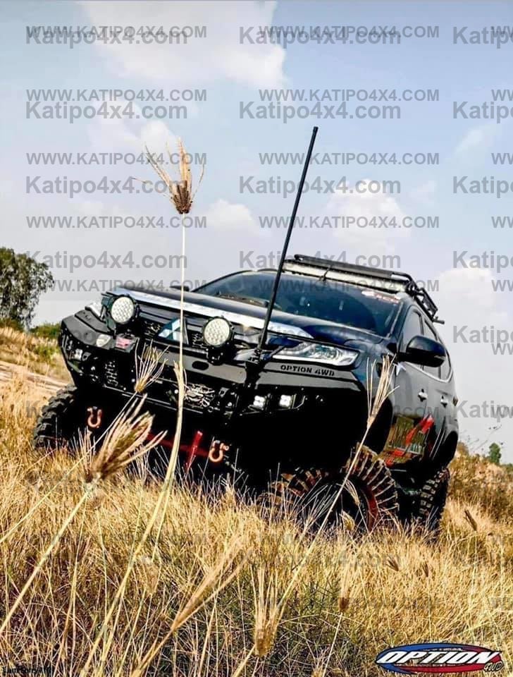OPTION4WD - Mitsubishi Pajero V.1 FRONT WINCH BAR  ( 2015-2019 )