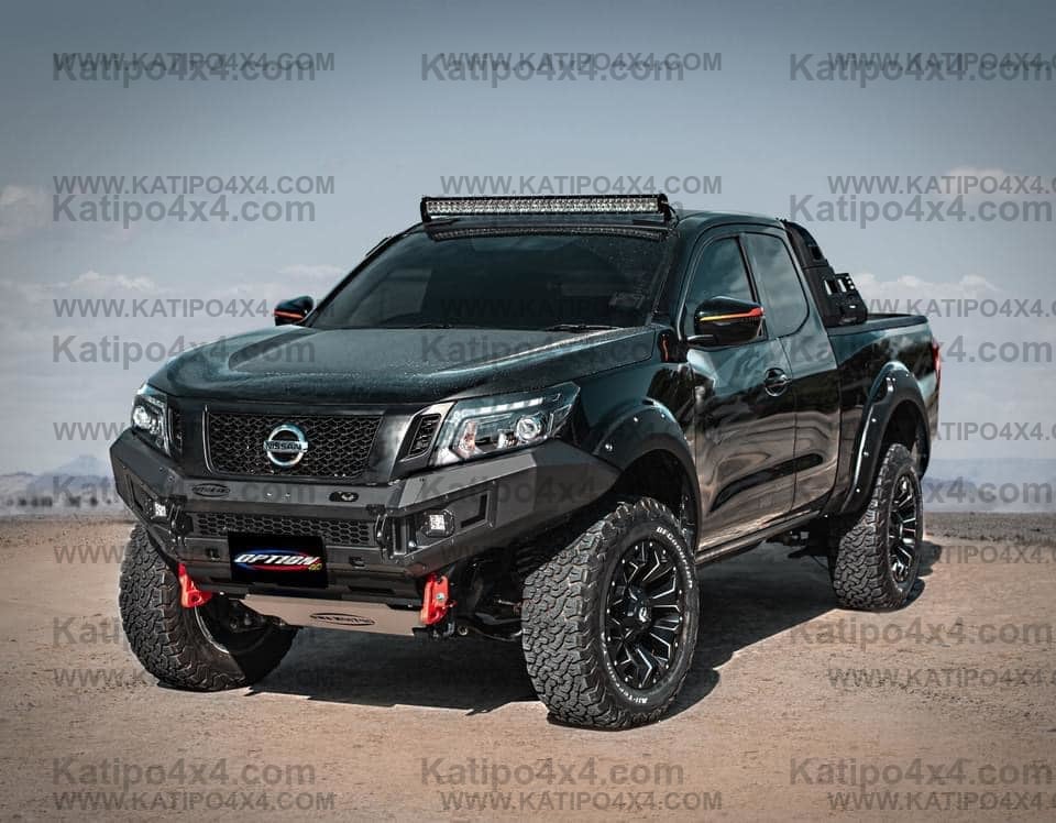 OPTION4WD - V.1 FRONT WINCH BAR - NISSAN NAVARA (2015-2019 )