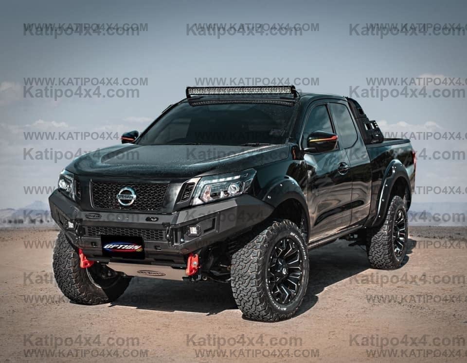 OPTION4WD - V.1 FRONT WINCH BAR - NISSAN NAVARA (2015-2019 )