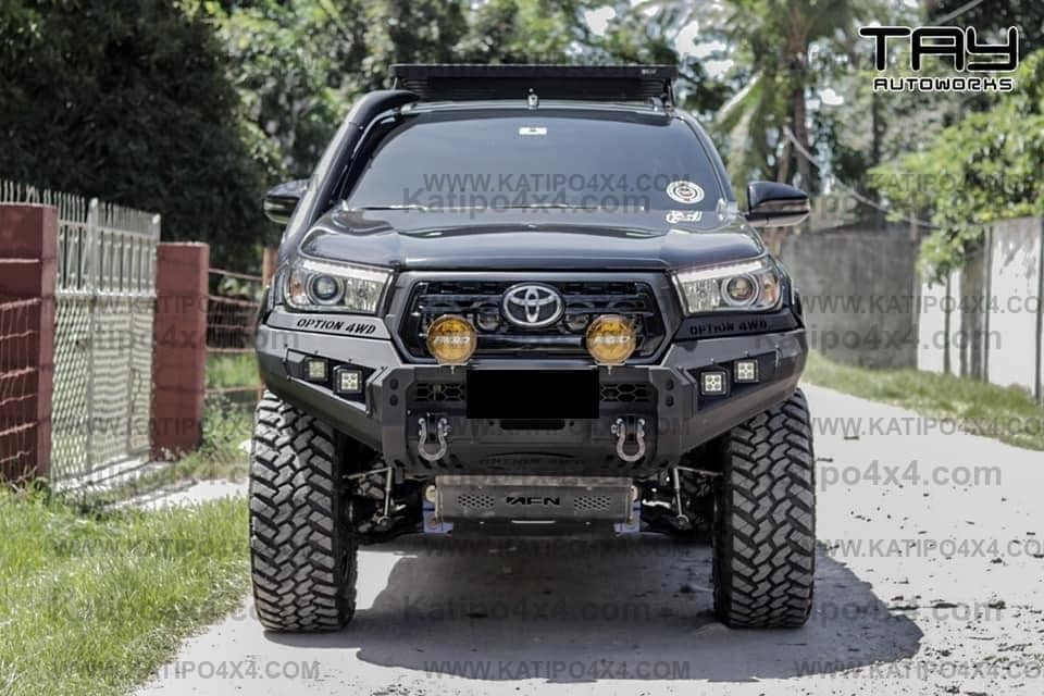 OPTION4WD - TOYOTA HILUX N80 V.1 FRONT BAR 2015-2025+