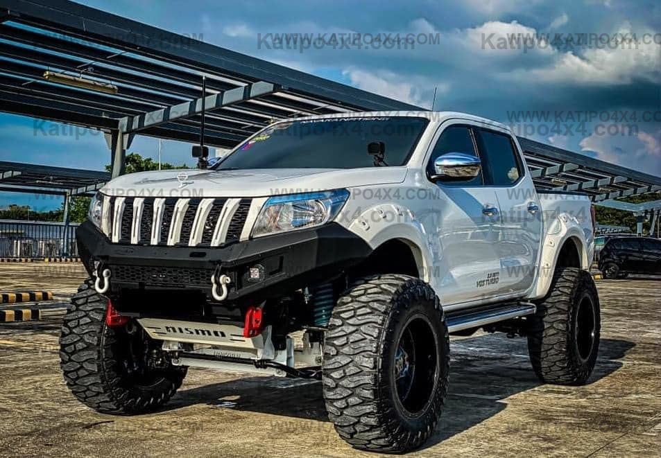 OPTION4WD - V.1 FRONT WINCH BAR - NISSAN NAVARA (2015-2019 )