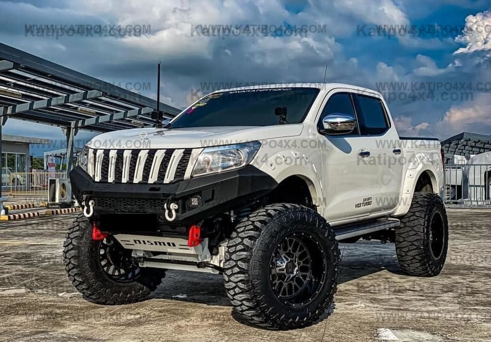 OPTION4WD - V.1 FRONT WINCH BAR - NISSAN NAVARA (2015-2019 )