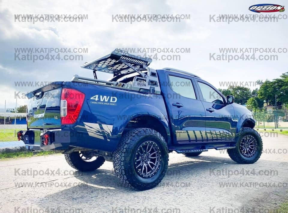 NISSAN NAVARA NP300 & MERCEDES SPORTS BAR V.1 & RACK ( 2015-2023 )