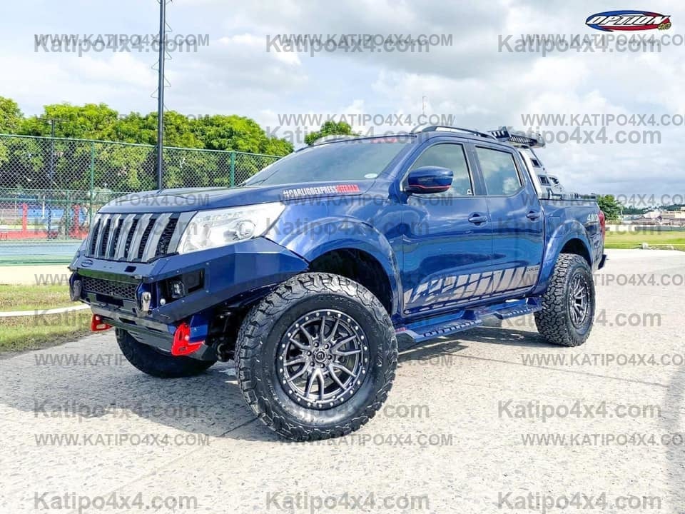 OPTION4WD - NISSAN NP300 V.2 SIDE STEPS ( 2015-2023 )
