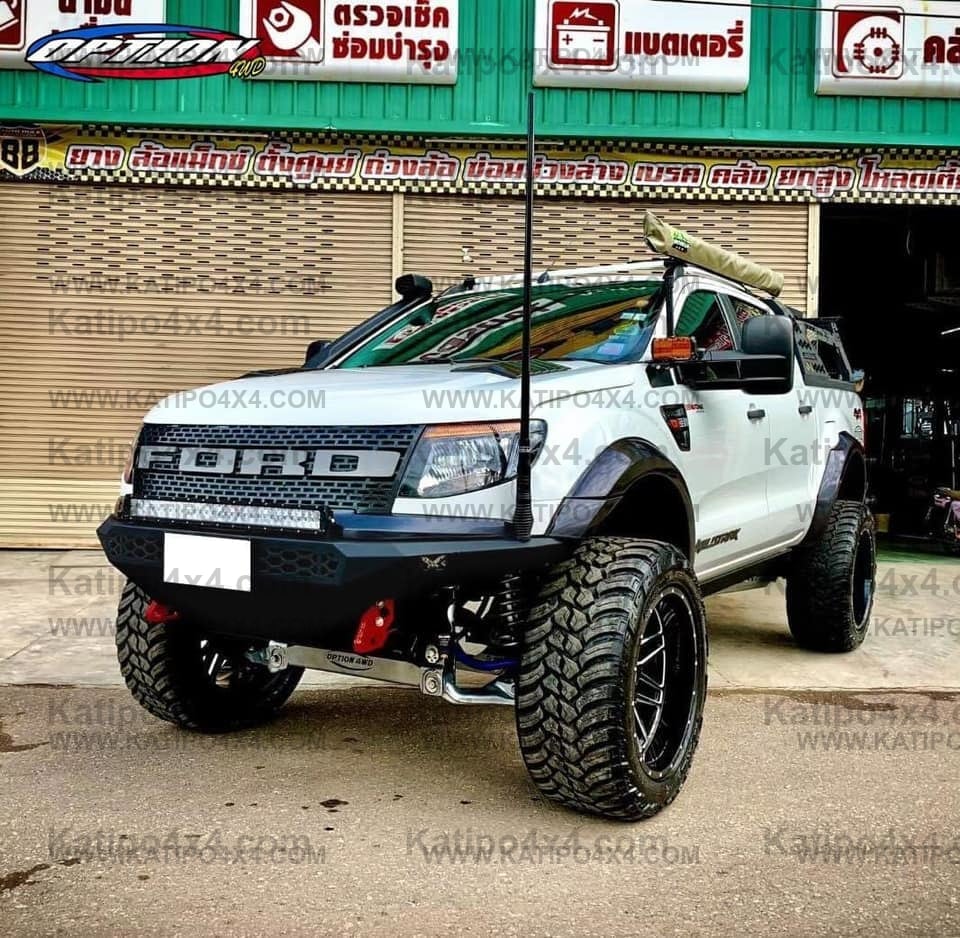 OPTION4WD - OPTION-X FRONT BULL BAR, FORD RANGER & EVEREST ( 2012-2022 ) FREE WORLDWIDE SHIPPING